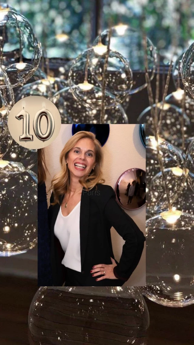 .
🎉Last week we proudly celebrated our 10th anniversary!

Many thanks to our clients, colleagues, partners and friends for coming! 

Together, we’ve built much more than a history: we’ve created a real human and creative adventure! ✨

Thank you to Marine for welcoming us to her gallery and introducing us to the winter exhibition.
@mabegallery 

Thank you 

Cécile & Team ✨

@juliestordiau 📸

#businessanniversary #anniversary #architecture #interiordesign #design